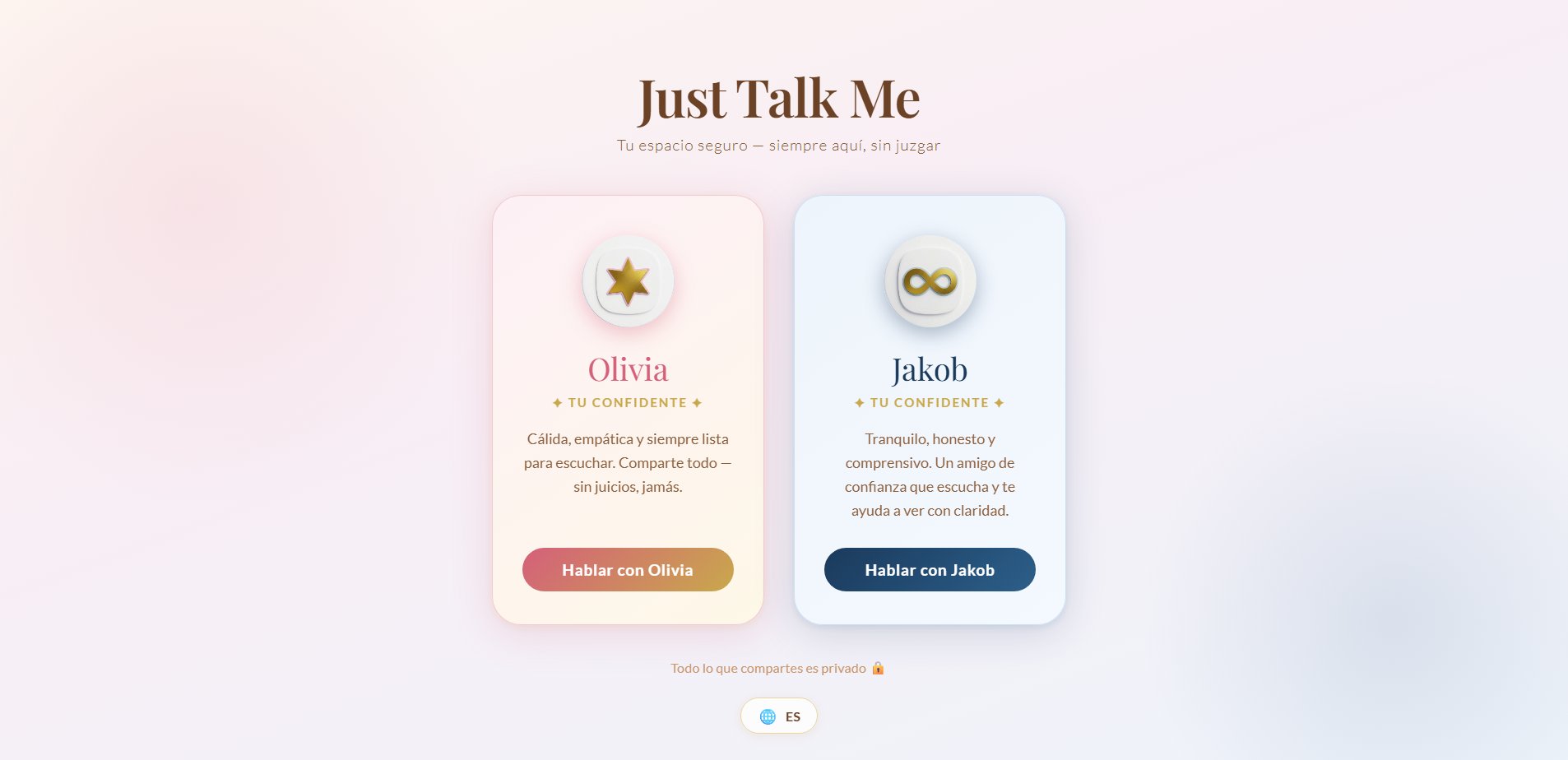 Just Talk Me - Home