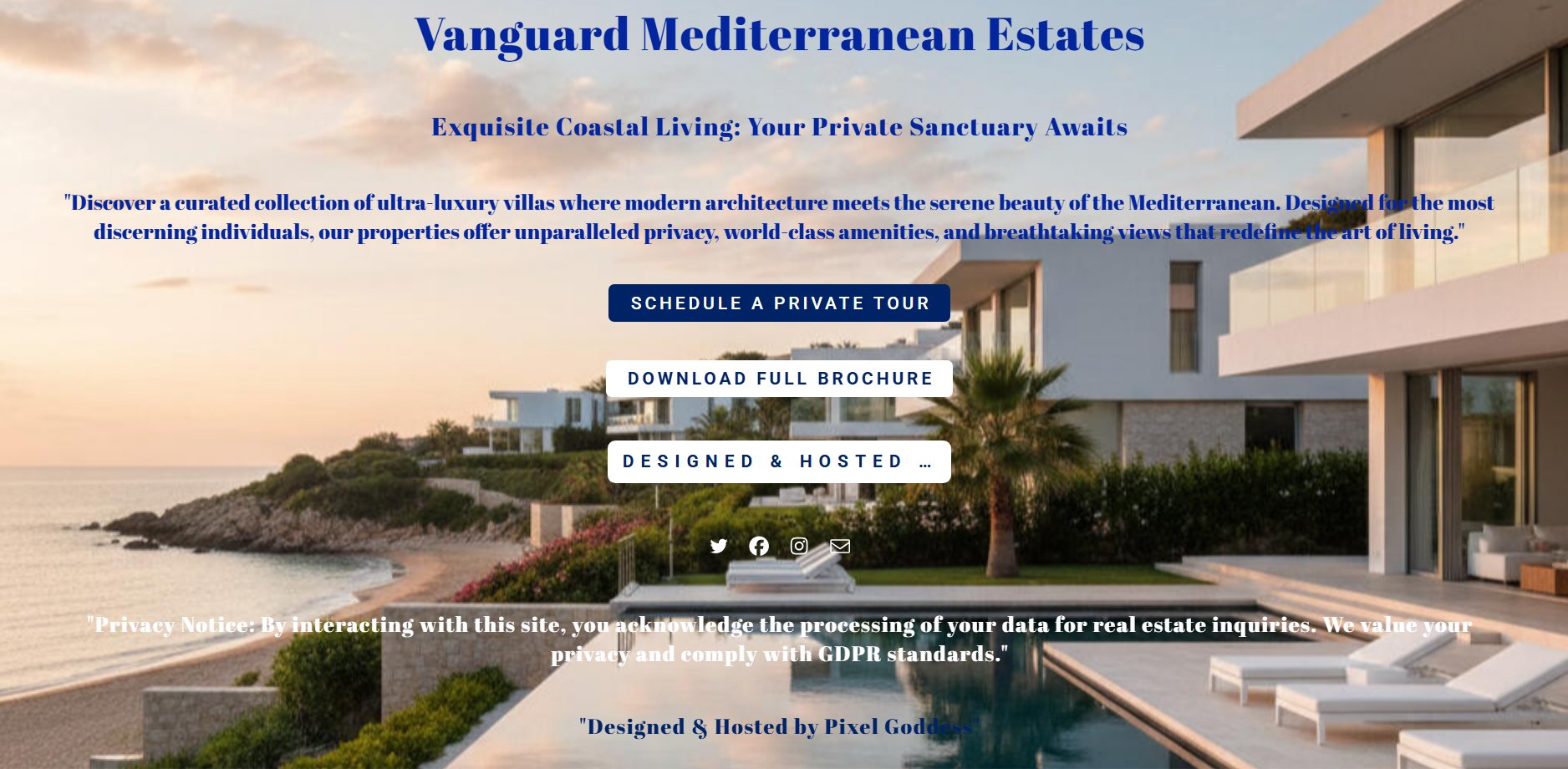 Vanguard Mediterranean Estates